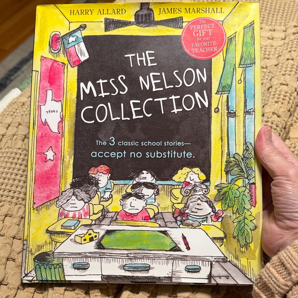 The Miss Nelson Collection Hardcover Book - Yellow/Black Illustrated Cover